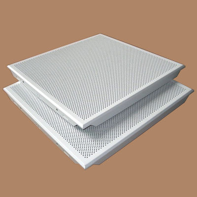 Beli Panel langit-langit aluminium berlubang 300x300mm ubin untuk dekorasi langit-langit online manufacture