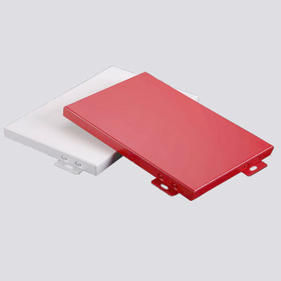 Beli Panel Wall Cladding Aluminium tahan cuaca Custom Untuk Dekorasi Eave / Canopy online manufacture