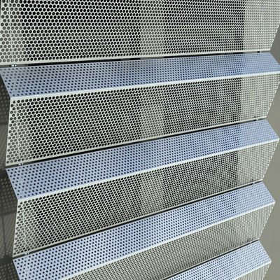 Beli Perforated corrugated aluminium sheet plat panel disesuaikan online manufacture