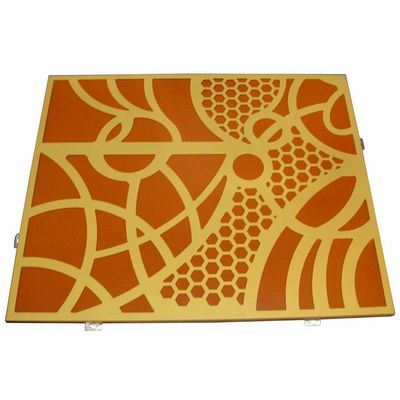 Beli Konstruksi Panel Aluminium Disesuaikan 1mm-10mm Dengan Pola Laser Cut Ukiran online manufacture
