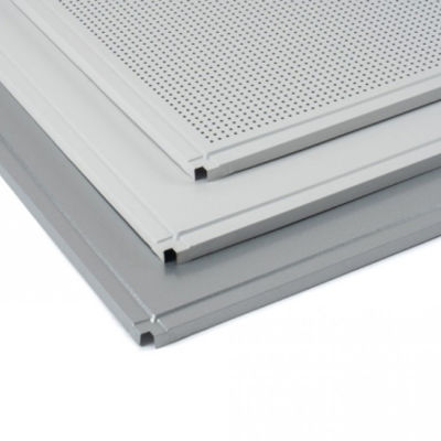 Beli 0.5mm 0.6mm 0.7mm 0.8mm 1.0mm Lembar langit-langit aluminium 300x300mm Atau 600x600mm online manufacture