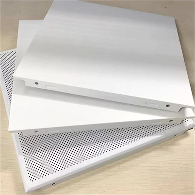 Beli 300x300mm 600x1200mm Panel langit-langit aluminium Powder Coating Anti Corrosion online manufacture
