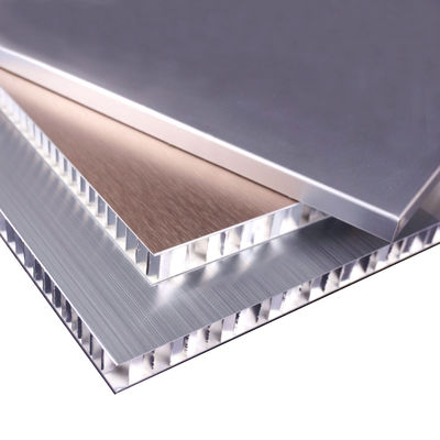 Beli Anodized / PVDF Coated Curved Aluminium Honeycomb Panel online manufacture