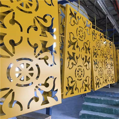 Beli Panel dinding dekoratif eksterior logam aluminium berlubang online manufacture