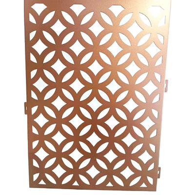 Beli Anti-UV dan Discoloration-proof Perforated Aluminium Wall Cladding panel untuk Dekorasi Dinding Tirai Layar online manufacture