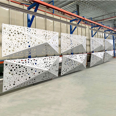 Beli A1100 atau A3003 Lembar aluminium berkualitas tinggi dengan pola perforasi untuk dekorasi layar online manufacture