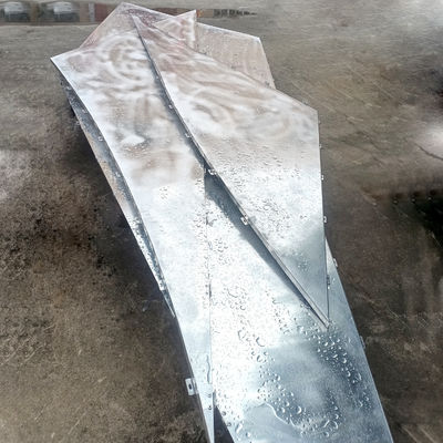 Beli Segitiga atau Desain Khusus Lembar Aluminium dengan Anti-UV Surface Finish untuk dinding eksterior cladding dan dekorasi online manufacture