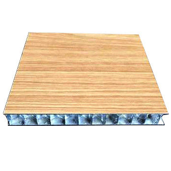 Beli Panel Komposit Aluminium Kekuatan Tinggi Honeycomb Disesuaikan PVDF Lapisan Cat Kayu online manufacture