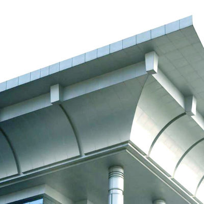 Beli Bangunan Komersial Eave Ditutup oleh Panel Lapisan Aluminium dengan Desain Khusus online manufacture