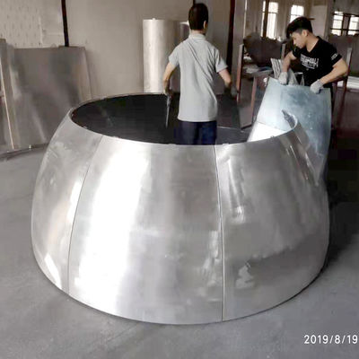 Beli Panel Lapisan Aluminium Hiperbolik yang Dilapisi PVDF untuk Dekorasi Bangunan online manufacture