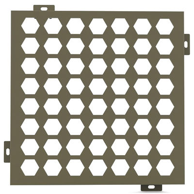Beli Anti-UV tahan lama aluminium perforated panel pelapis untuk dinding tirai atau dekorasi langit-langit online manufacture