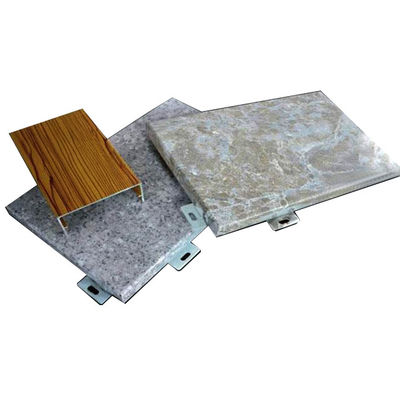 Beli Rustless Aluminium Cladding Panels Anodized atau Coated Finish Disesuaikan untuk Dekorasi Dinding Tirai online manufacture