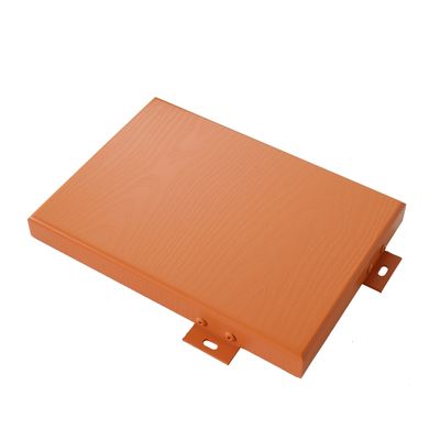 Beli Panel Lapisan Aluminium Tahan Cuaca Dengan Warna Kayu Buatan Untuk Dekorasi Bangunan online manufacture