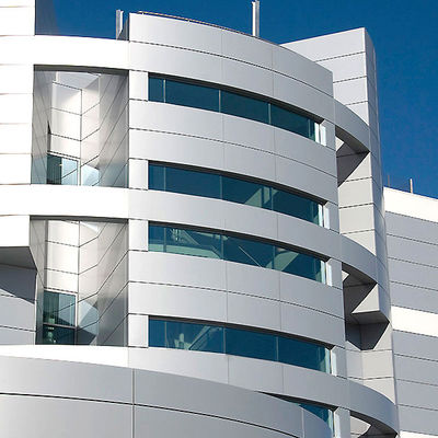 0.5-3.0mm Panel Aluminium yang disesuaikan untuk Lapisan Dinding Tirai / Dekorasi Langit-langit