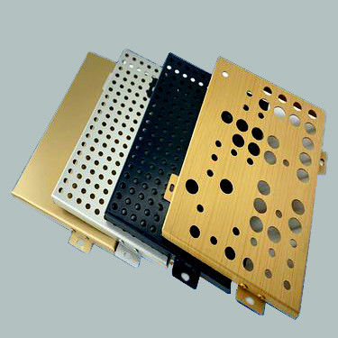 Panel Wall Cladding Aluminium yang Dibocorkan tahan lama untuk Dekorasi Bangunan