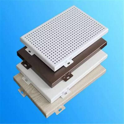 3D Custom Aluminium Wall Panel Untuk Dekorasi Bangunan / Fasad Lapisan