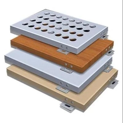 Laser Cut Perforated Aluminium Sheets Desain Khusus Untuk Dekorasi Bangunan