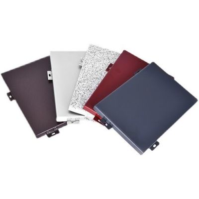 Panel Aluminium Khusus yang Tahan Cuaca yang Dibuat untuk Dekorasi Eave / Canopy / Fasad