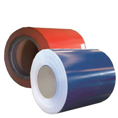 Gulung Aluminium Cerah 0.2mm-6.0mm Koil Aluminium Lapisan Warna Untuk Membuat Komposit Aluminium