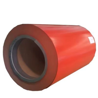 PVDF / Polyester Warna Aluminium Alloy Coil Sheet, Roll Metal Aluminium Industri