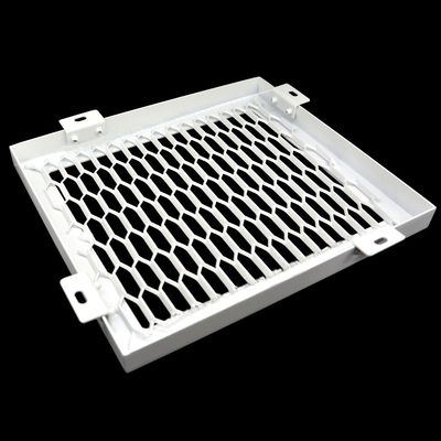 1.0mm-4.0mm Panel aluminium diperluas disesuaikan untuk partisi dinding tirai Lapisan / langit-langit