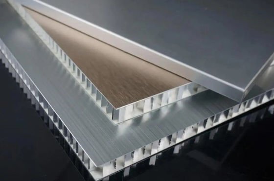 Marmer Aluminium Honeycomb Core Sandwich Panel 6mm - 30mm Ketebalan
