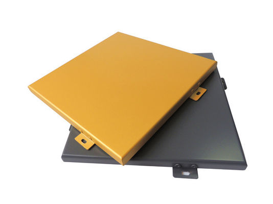 Cladding Metal Sheets Bangunan Dekorasi Fasad Panel dinding interior aluminium