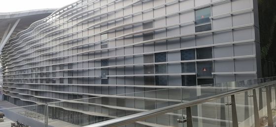 Harga Pabrik Interior dan Luar Arsitektur Alloy Curtain Wall Kayu Grain Aluminium Veneer