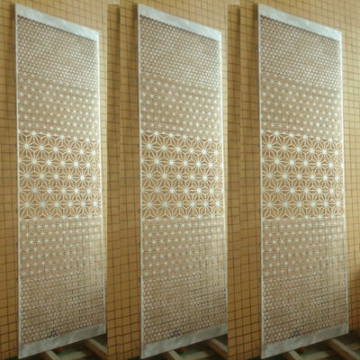 Panel Lapisan Tembok Tirai Aluminium yang Dibocorkan untuk Dekorasi Layar Bangunan