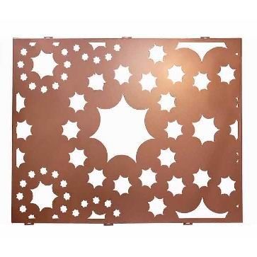 Laser Cut Patterns Panel Aluminium untuk Dekorasi Layar Tembok Tirai Bangunan
