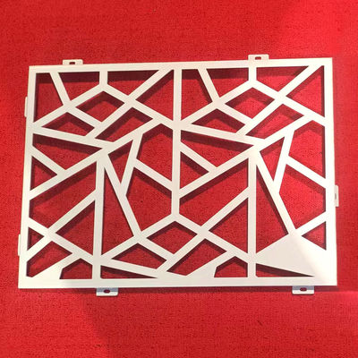 Panel Lapisan Dinding Aluminium Berlubang dengan Pola Potongan Laser untuk Lapisan Dinding Tirai dan Dekorasi