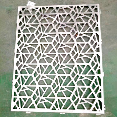 Desain Custom Perforated Aluminium Sheet untuk Dekorasi Bangunan 2-3mm Panel Wall Cladding