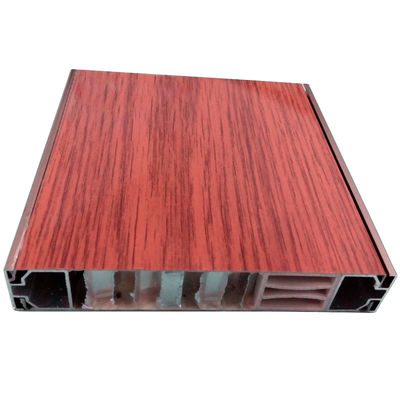 Panel Lapisan Komposit Aluminium Honeycomb Warna Kayu Buatan Untuk Dekorasi Bangunan