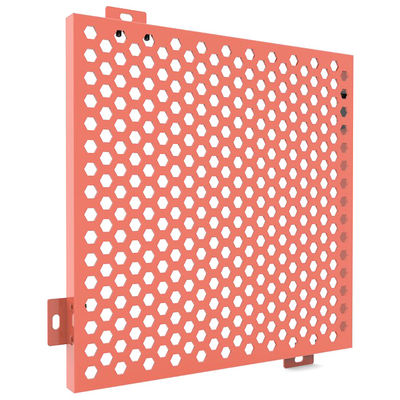 Panel pelapis logam aluminium perforasi untuk penutup dinding tirai dan dekorasi