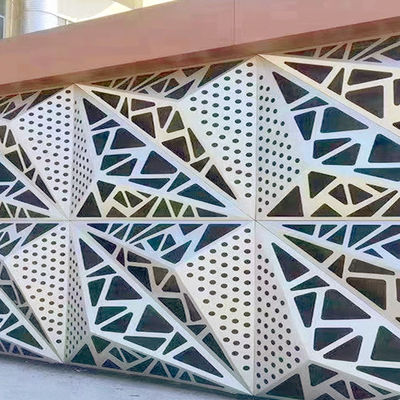 Panel aluminium 3D yang dapat disesuaikan untuk dinding interior atau eksterior dan dekorasi