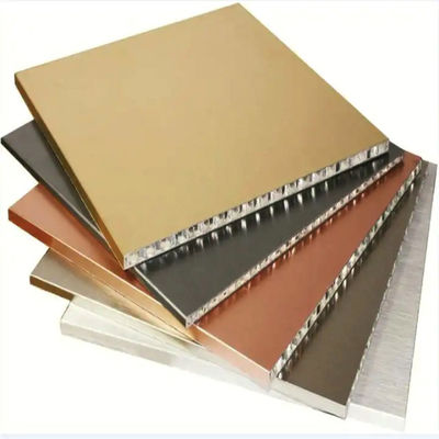 Fireproof Grade A2 Aluminium Honeycomb Composite Sandwich Panel 5-200mm tebal